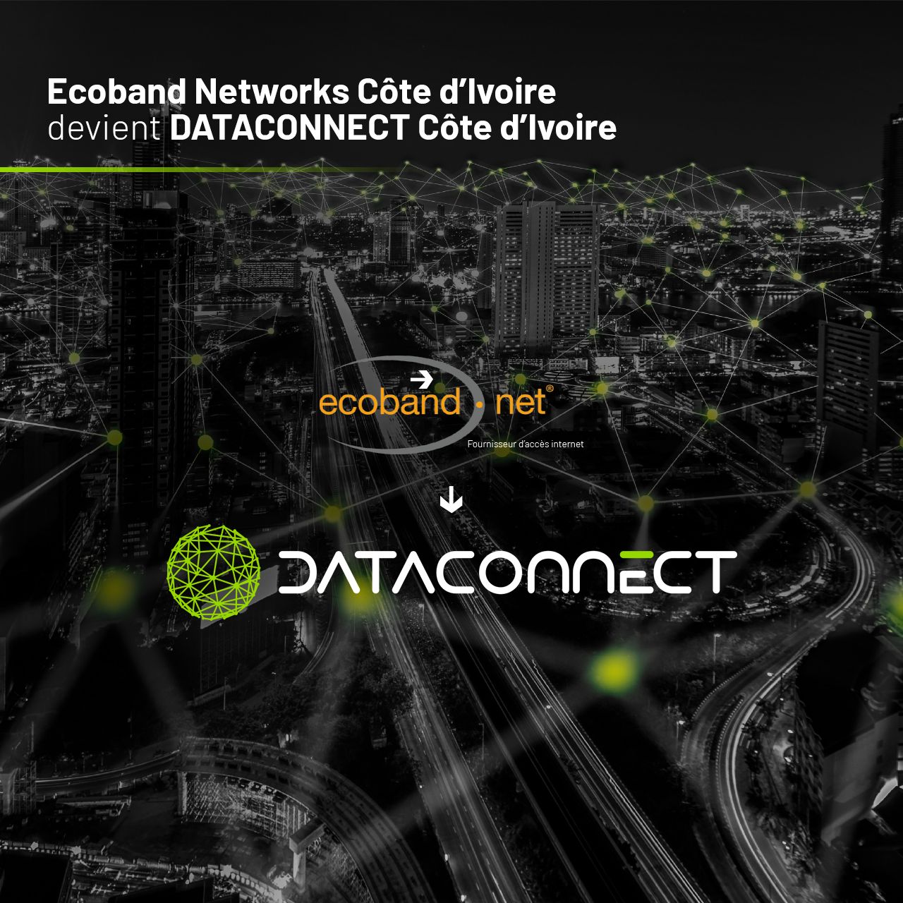 ecoband-devient-dataconnect- Dataconnect Afrique, fournisseur d'accès internet pour entreprise